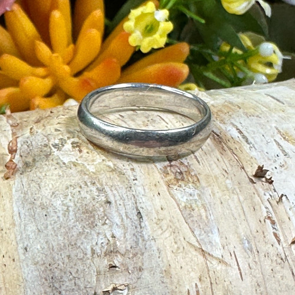 James Avery Ring Stackable Wedding Ring Silver 92… - image 4